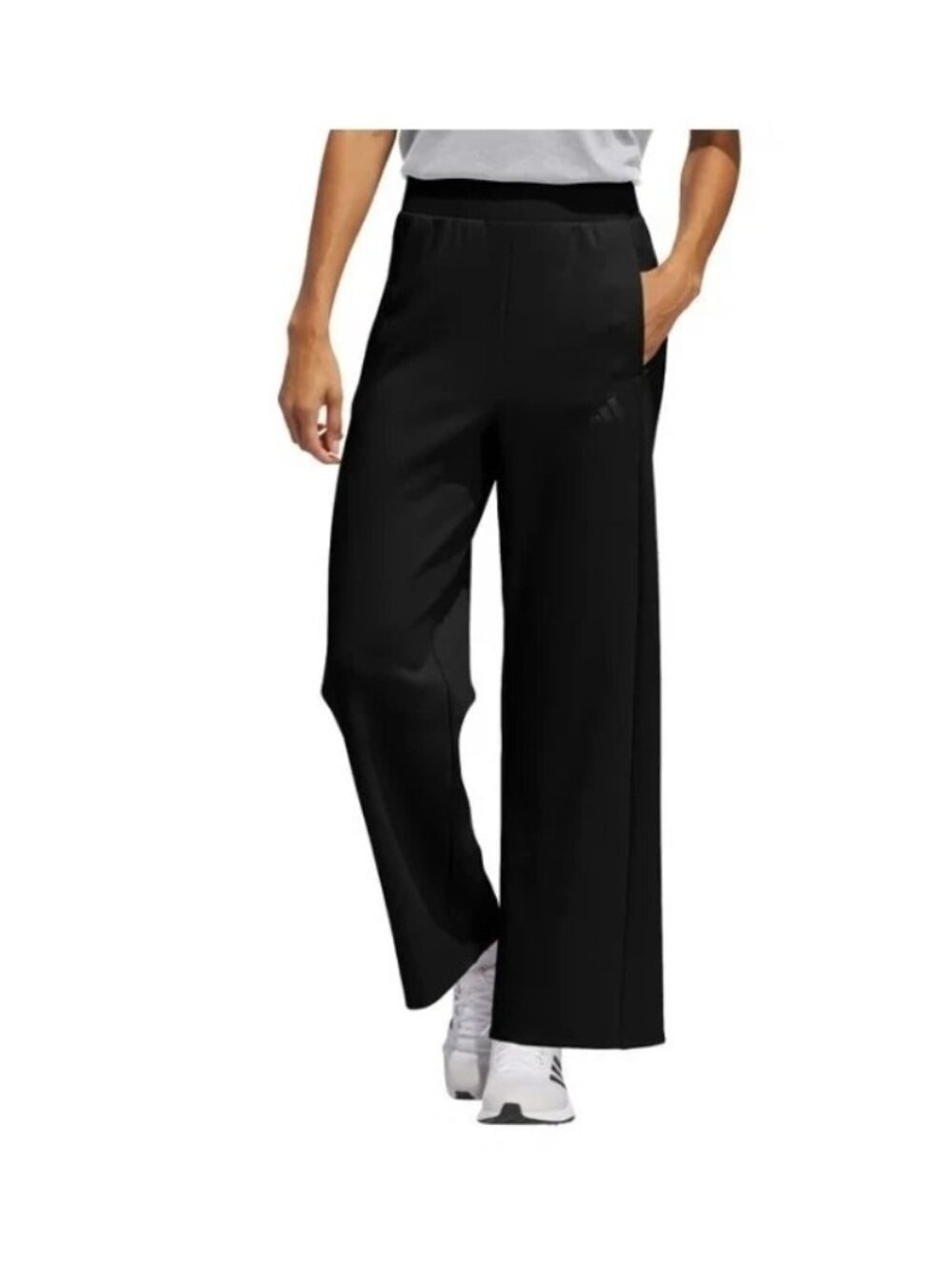 Adidas Womens Black Athletic Pants Size Small